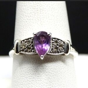 Amethyst Ring. Size 9
